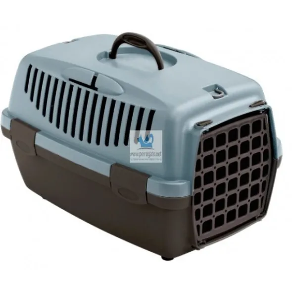 TRANSPORTIN GULLIVERT PLASTICO GRIS Transporte de Perros