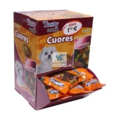 TRICUORES SNACKS SANDIMAS 60 g x 40 Unidades Snacks para perros