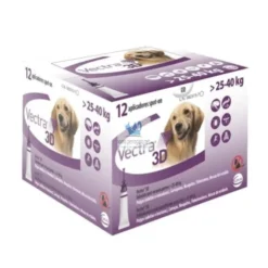 VECTRA 3D 12 Pipetas Antiparasitario Externo para Perros
