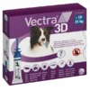 VECTRA 3D 3 Pipetas 10-25 kg Antiparasitario Externo Pipetas para perros