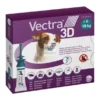VECTRA 3D 3 Pipetas 4-10 kg Antiparasitario Externo Pipetas para perros