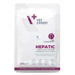 VetExpert Cat HEPATIC Bolsa 12x100 g Comida para gatos