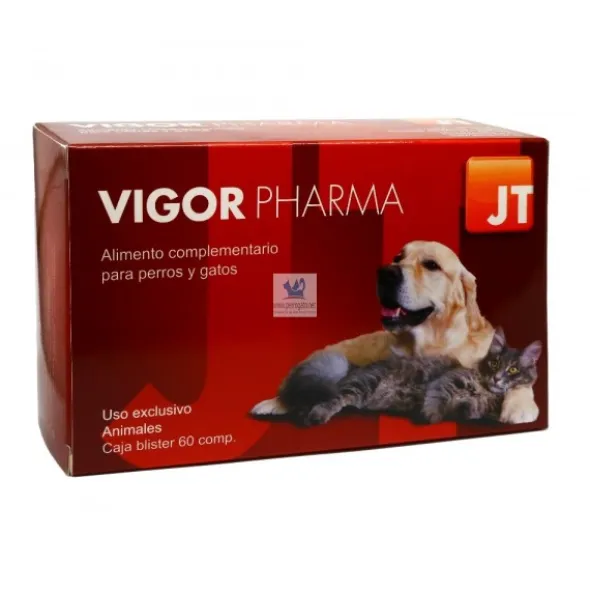 VIGOR PHARMA 60 Comprimidos Suplemento Nutricional para Perros y Gatos