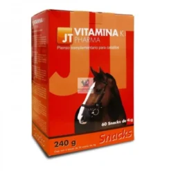 VITAMINA K1 CABALLOS SNACKS 60x4 g Vitaminas para Caballos