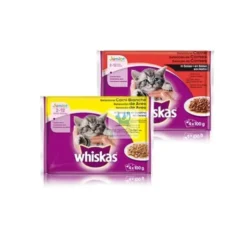 WHISKAS JUNIOR SELECCION 13x4x100 gr Comida para Gatos