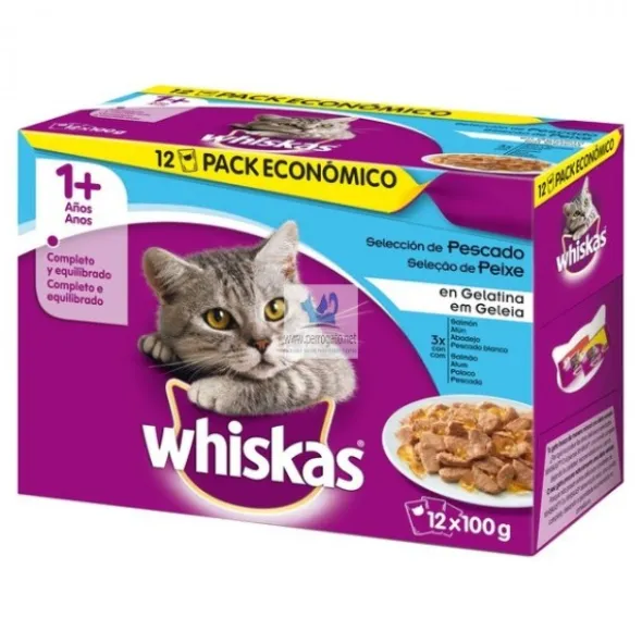 WHISKAS MULTI BOLSITA 4x12x100 gr Comida para Gatos