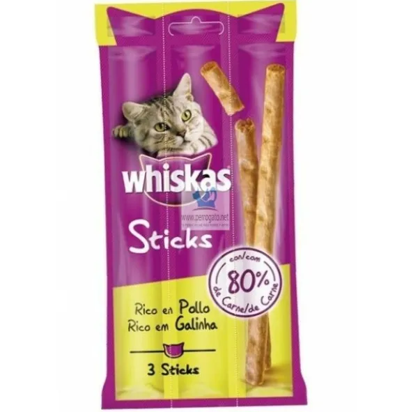 WHISKAS SNACKS STICKS 28 Unidades Snacks para Perros