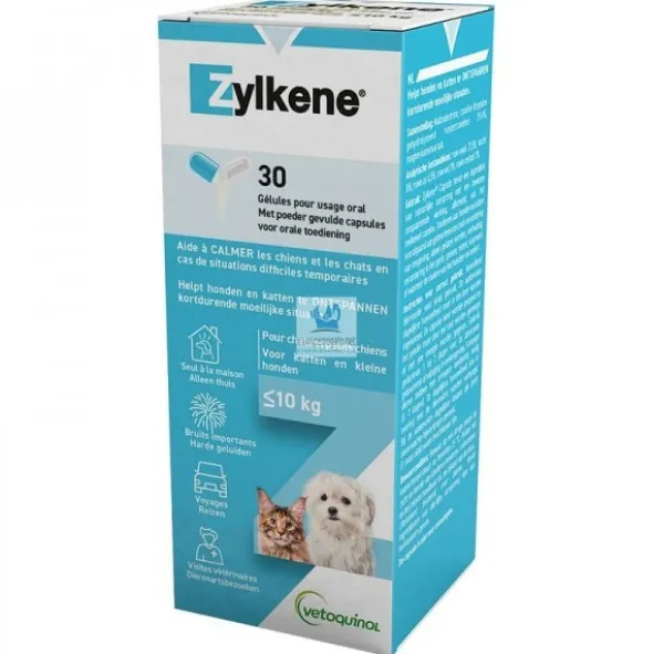 ZYLKENE Capsulas Antiestres Complemento para perros y gatos