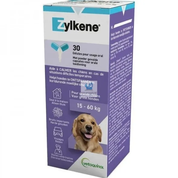 ZYLKENE Capsulas Antiestres Complemento para perros y gatos