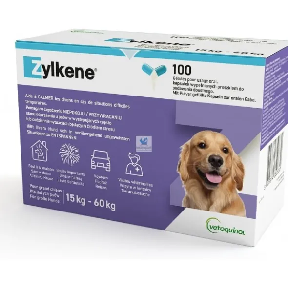 ZYLKENE Capsulas Antiestres Complemento para perros y gatos